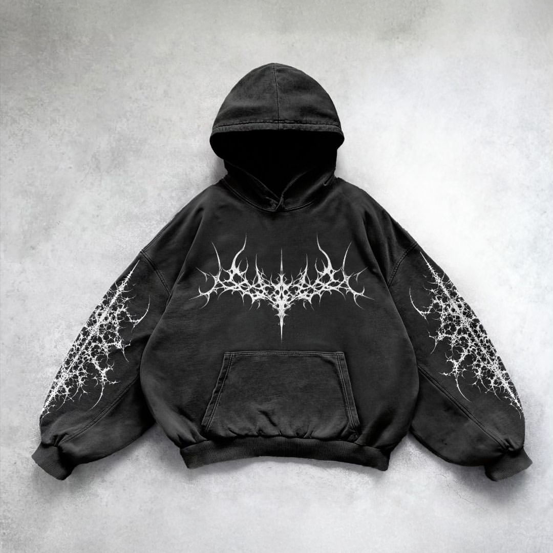 Demon Scar Oversized Hoodie