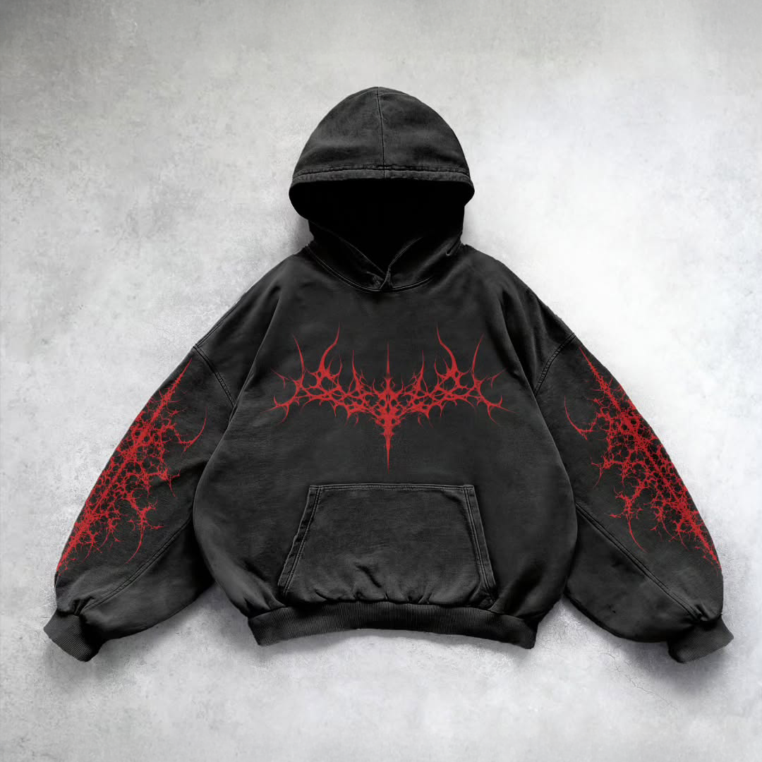 Demon Scar Oversized Hoodie