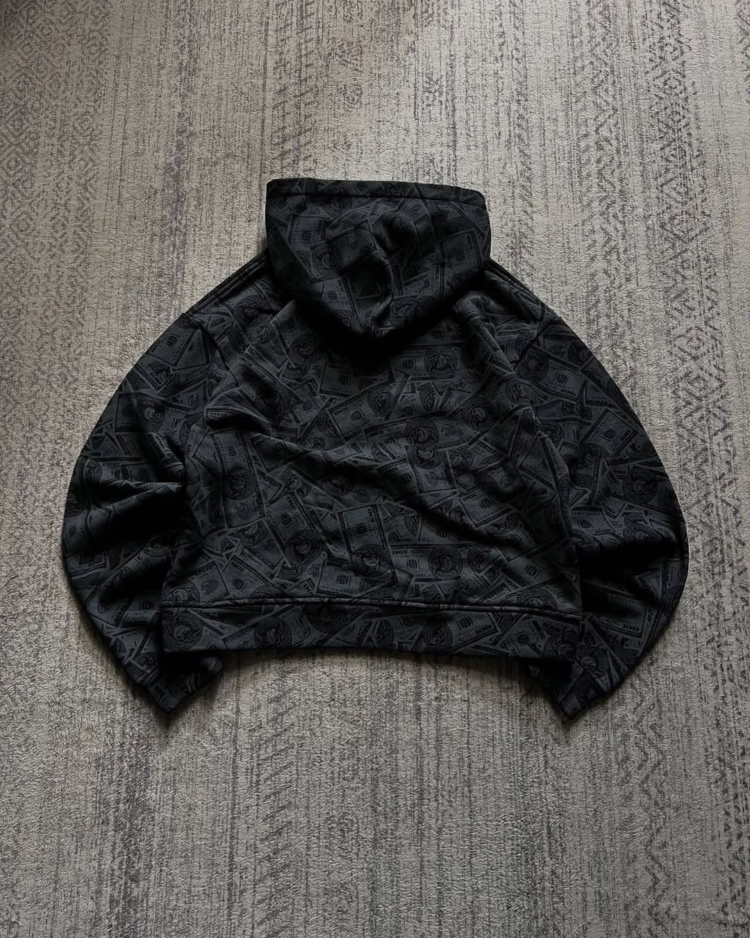 Money Shadow Zip Hoodie