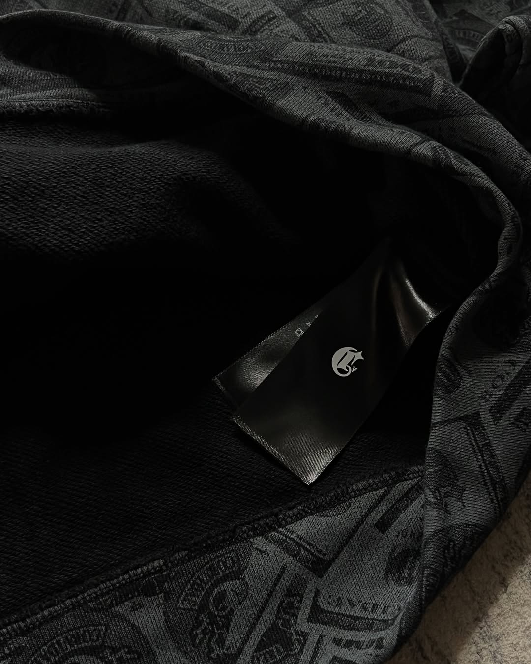 Money Shadow Zip Hoodie